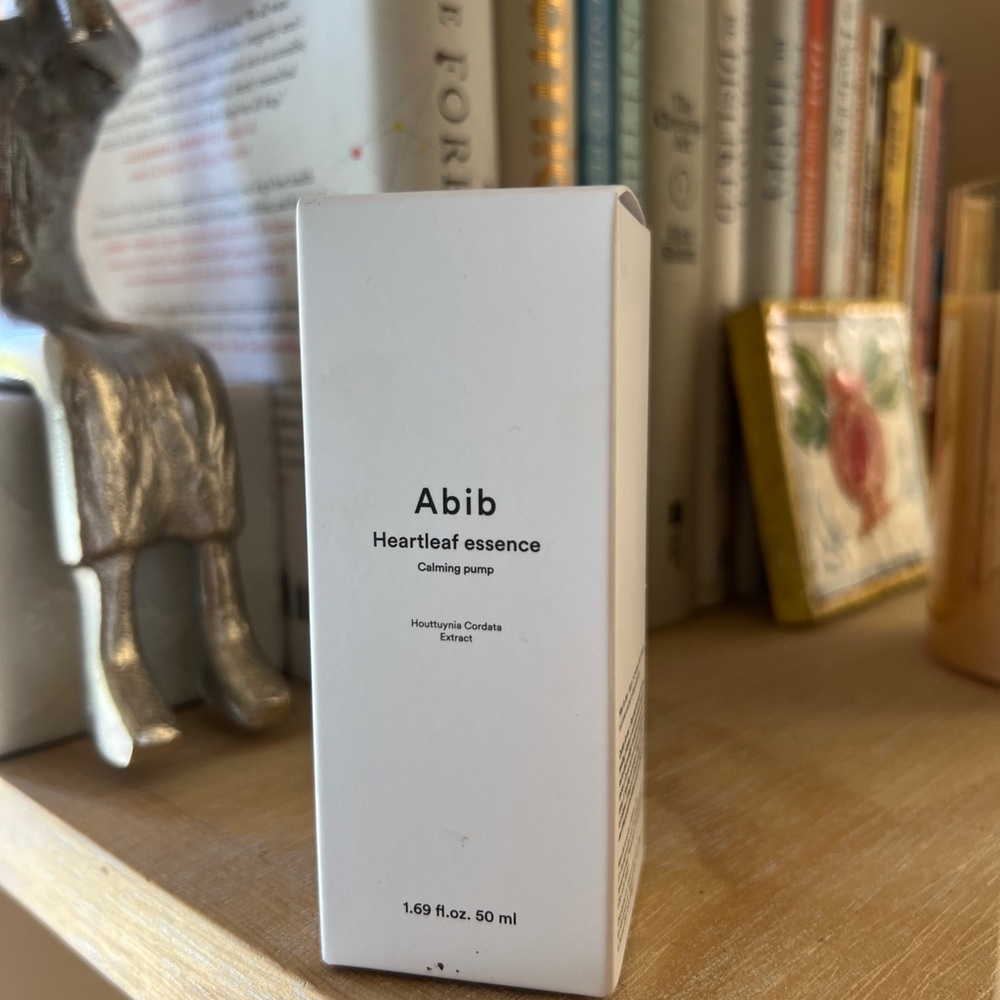 Korean skincare Abib Heartleaf Essence Calming Pump